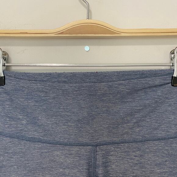 Lululemon Blue Crop Wunder Under Crop Leggings Size 4 - Picture 4 of 5